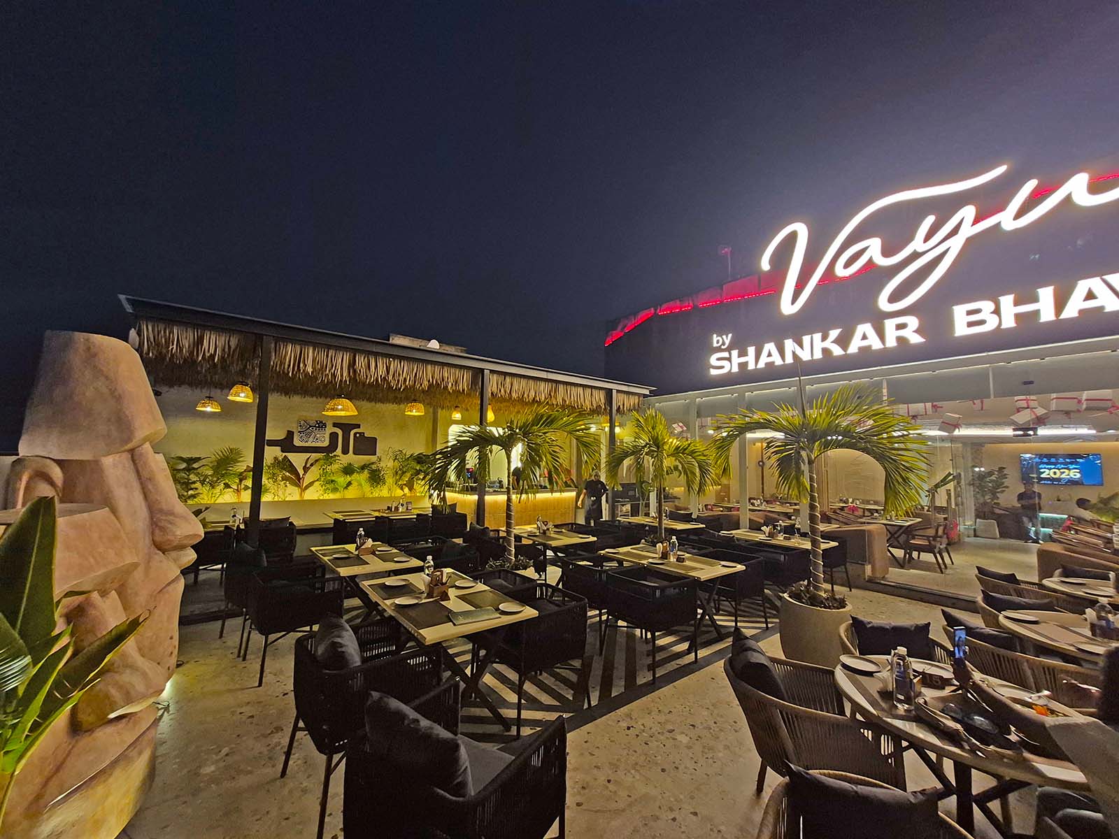 Vayu Restaurant Background